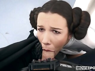 STAR WARS - Anal invasion Princess Leia