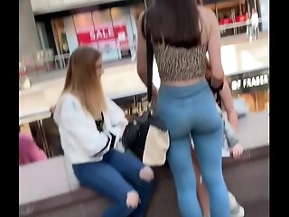 INSANE British Teen Nut sack in Jeans! (Fap time)