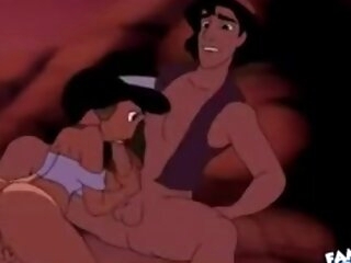 Jasmine in Aladdin have sex