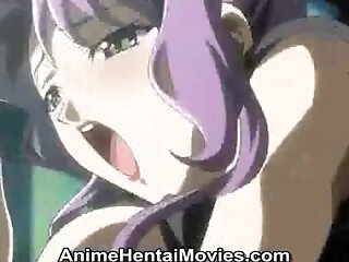 Super anime chick fucked by the anus