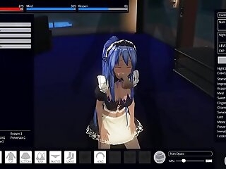 Custom-built Maid 3D 2 - Sexy Maid Gives Dual Service