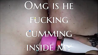 Cunt OOPS CREAMPIES ME!!!! after I spill on his clit!