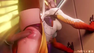 Overwatch Clemency Fucked and Tracer Watches (HentaiSpark.com)